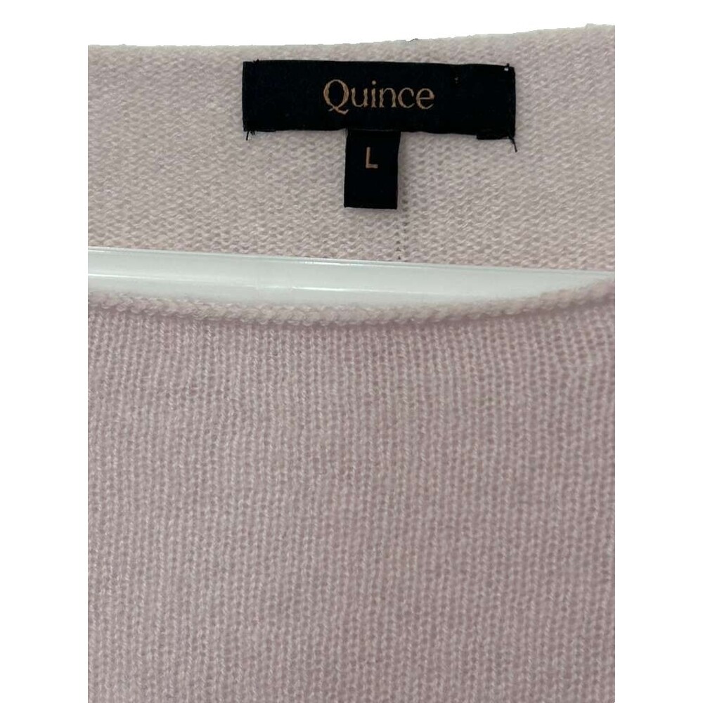 Quince Cashmere Boatneck Sweater - Picture 3 of 5